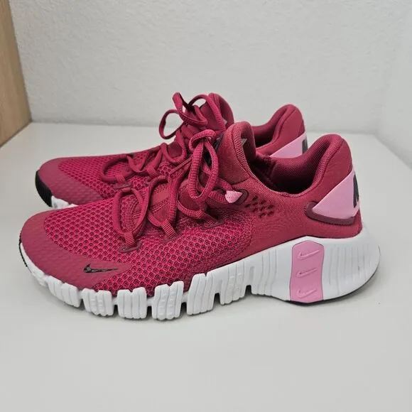 Nike Free Metcon 4 Sweet Beet Pink White CZ0596-600 Women’s Size 8