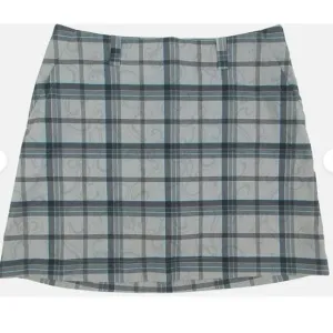 Nike Golf Dri-Fit Plaid Scroll Skort Gray/Blue/Black Size 6 BOGO