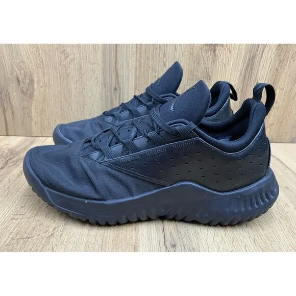 Nike Jordan Proto-Lyte Basketball Shoes Mens Size 10.5 Triple Black AT3381-001