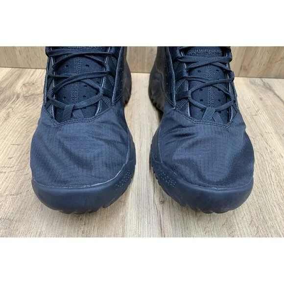 Nike Jordan Proto-Lyte Basketball Shoes Mens Size 10.5 Triple Black AT3381-001