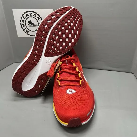 Nike Kansas City Chiefs NFL Zoom Pegasus 41 Running  FZ5079-600 Men Sz 10 NEW