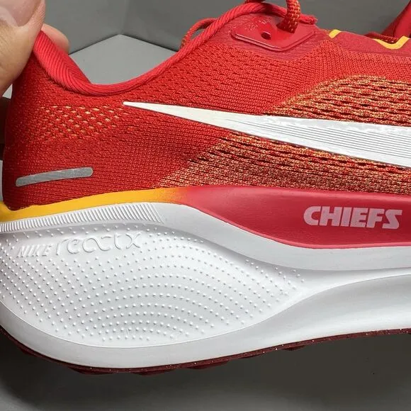 Nike Kansas City Chiefs NFL Zoom Pegasus 41 Running  FZ5079-600 Men Sz 10 NEW