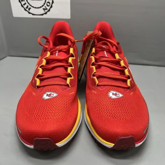 Nike Kansas City Chiefs NFL Zoom Pegasus 41 Running  FZ5079-600 Men Sz 10 NEW