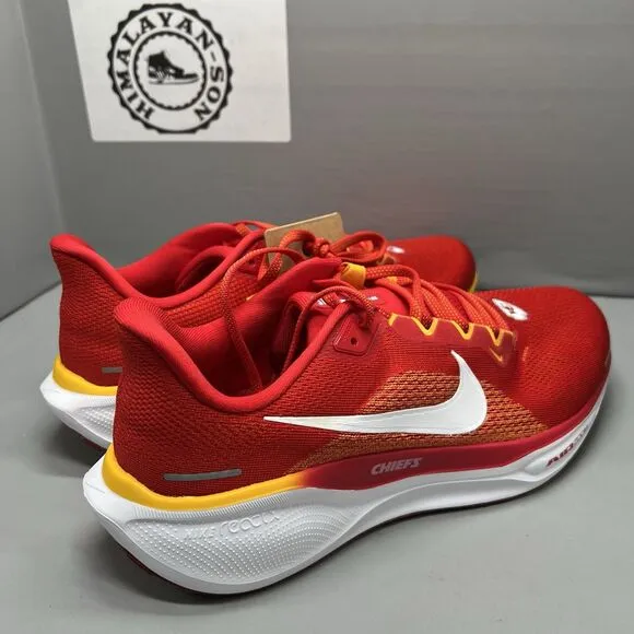 Nike Kansas City Chiefs NFL Zoom Pegasus 41 Running  FZ5079-600 Men Sz 10 NEW