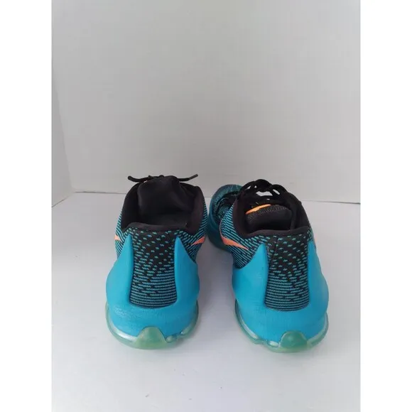 Nike KD 8 Basketball Shoes‎ Blue Lagoon Bright Citrus Athletic Sneakers