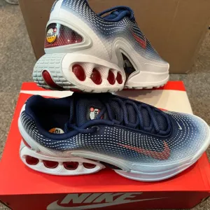 Nike Kids Blue and Red Air Max Shoes