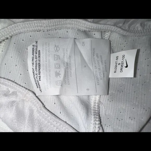 Nike Korea Vaporknit Performance Soccer White Shorts Sample