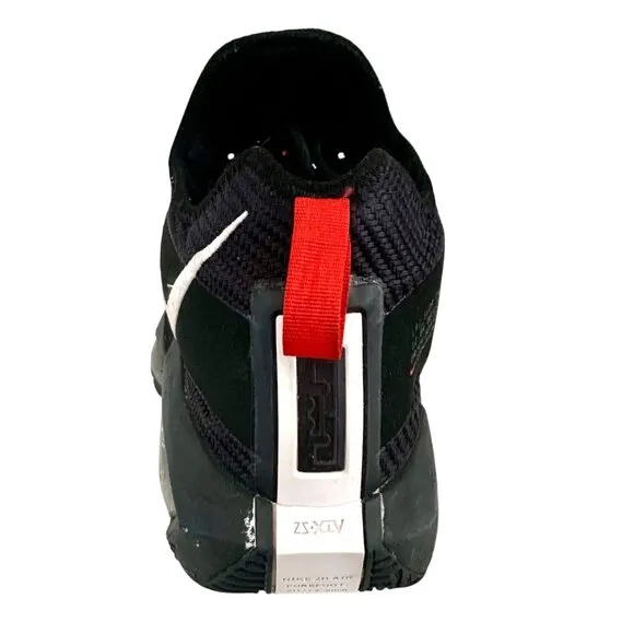 Nike LeBron Soldier 14 XIV Basketball Shoes US 12 CK6024-002 Black White RARE