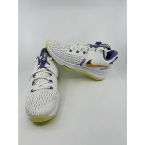 Nike Lebron Witness 5 Basketball Shoes Summit White/Bronze CQ9380-102 Mens 9.5