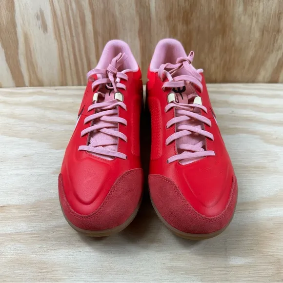 Nike Legend 9 Academy Turf Men's Sizes Siren Red Indoor Soccer Shoes DA1190-618