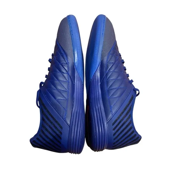 Nike Lunargato‎ Il Indoor/Court Low Soccer Shoes Deep Royal Blue Men's Size 11