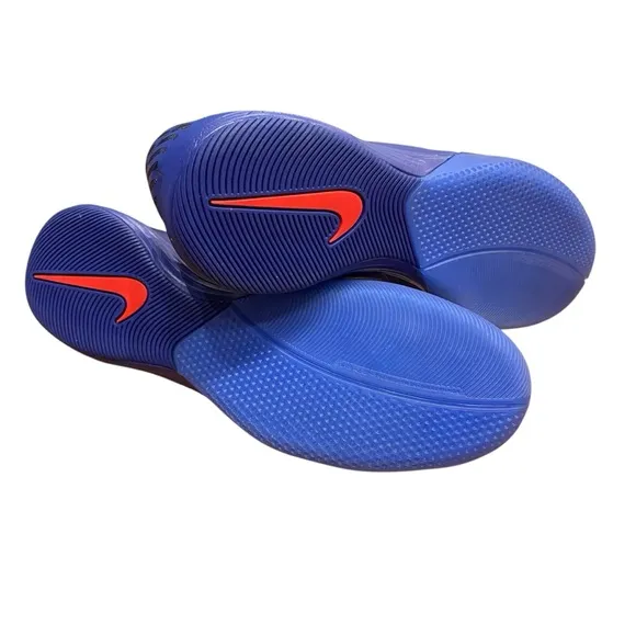 Nike Lunargato‎ Il Indoor/Court Low Soccer Shoes Deep Royal Blue Men's Size 11