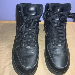 Nike Mens Air Force 1 High 07 Basketball Shoes Sz 10 Triple Black 315121-032