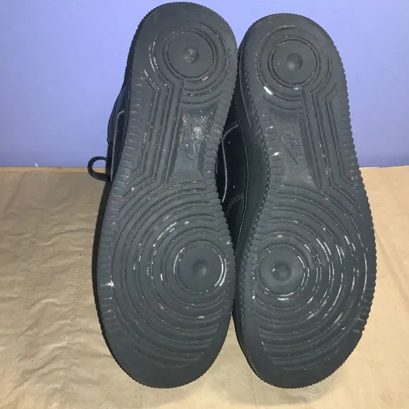 Nike Mens Air Force 1 High 07 Basketball Shoes Sz 10 Triple Black 315121-032