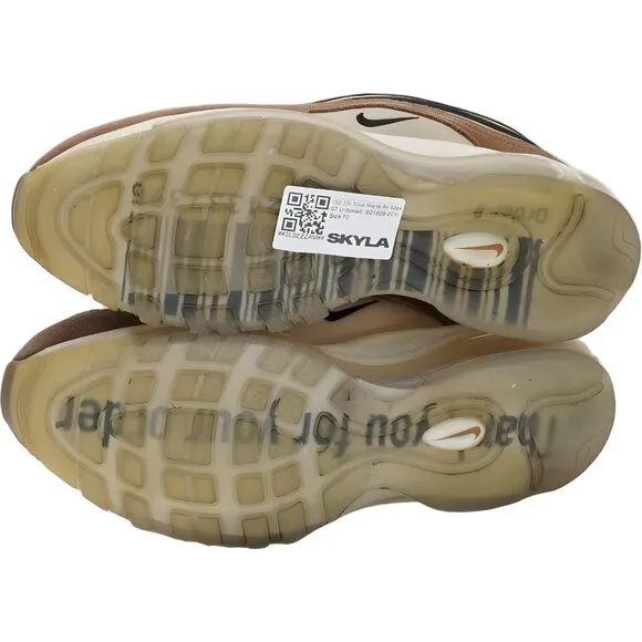 Nike Men's Air Max 97 Unboxed Classic Style Size 10