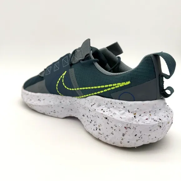 Nike Men's Crater Impact SE Size 11.5 Shoes 'Ash Green Volt' DJ6308-002 Running