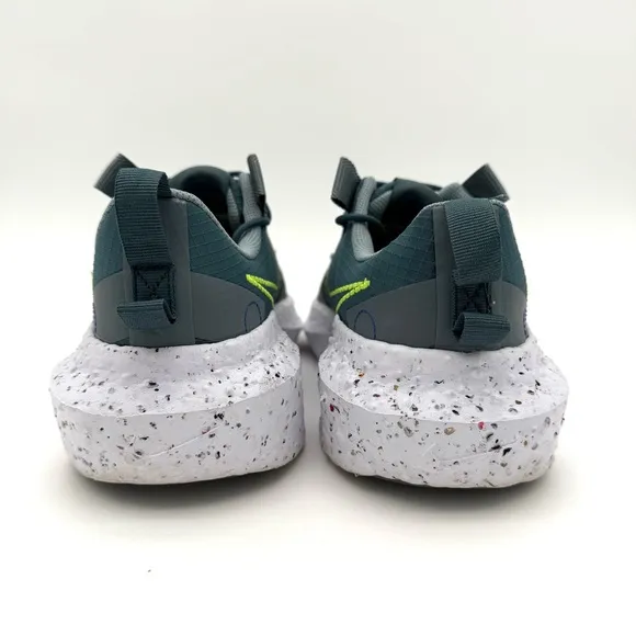 Nike Men's Crater Impact SE Size 11.5 Shoes 'Ash Green Volt' DJ6308-002 Running