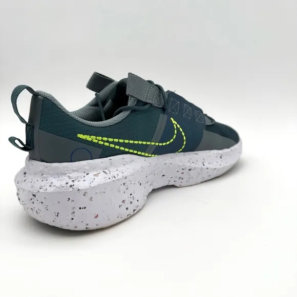 Nike Men's Crater Impact SE Size 11.5 Shoes 'Ash Green Volt' DJ6308-002 Running