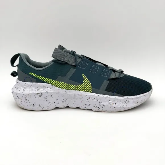 Nike Men's Crater Impact SE Size 11.5 Shoes 'Ash Green Volt' DJ6308-002 Running