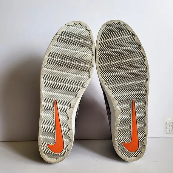 Nike Men's SB Lunar Black/Orange Size 13