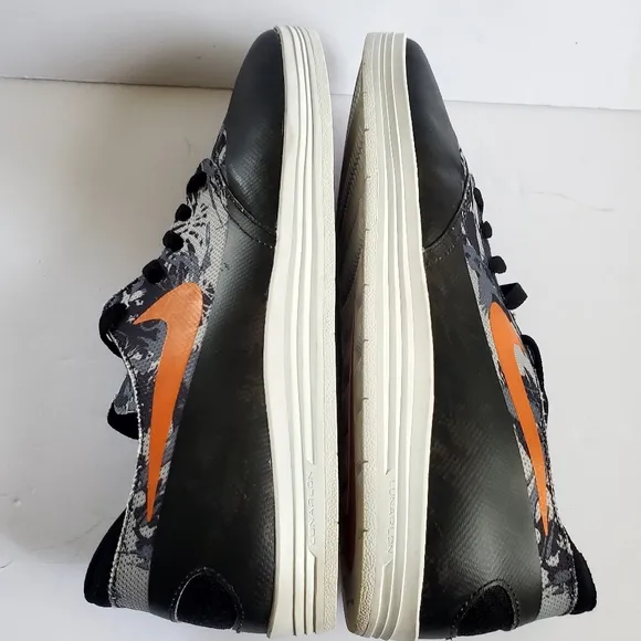 Nike Men's SB Lunar Black/Orange Size 13
