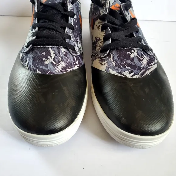 Nike Men's SB Lunar Black/Orange Size 13