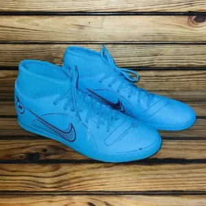 Nike Mercurial Superfly 8 Club Indoor Soccer Shoes Mens Size 11.5 DJ2907- 484