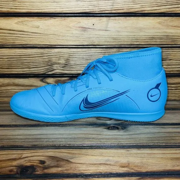 Nike Mercurial Superfly 8 Club Indoor Soccer Shoes Mens Size 11.5 DJ2907- 484