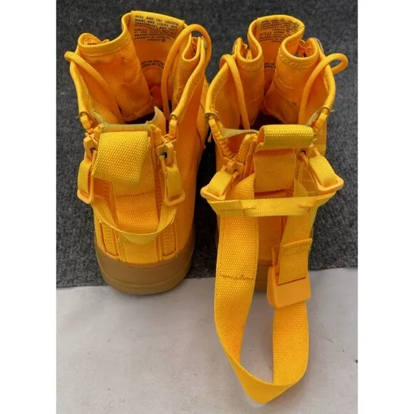 Nike OBJ Shoes Men 10.5 Sf Af1 Mid Special Field Air Force Mid Orange Sneakers