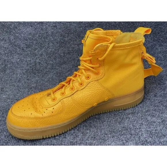 Nike OBJ Shoes Men 10.5 Sf Af1 Mid Special Field Air Force Mid Orange Sneakers