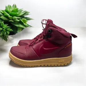 Nike Path Winter Dark Sneaker Boots &quot;Gum Bottom&quot; BQ4223-600 Men Size 8 Preowned