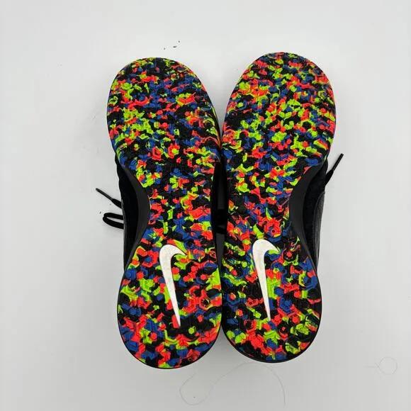 Nike Premier 2 Sala IC Black Multi Camo Suede Soccer Shoes Men's 11