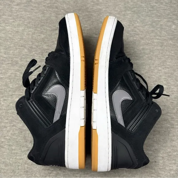 Nike SB Air Force 2 Low &quot;Black Grey Gum&quot; (AO0300-001) Men's Size 14