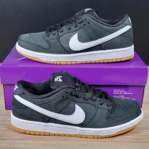 Nike SB Dunk Low Pro Black Gum Shoes Mens Size 8 Skater Skateboard CD2563-006