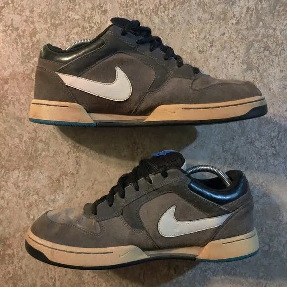 Nike SB Dunk Skeet Low Skateboard Shoes Men’s 10.5 Y2K Sneakers Gray Blue Rare.