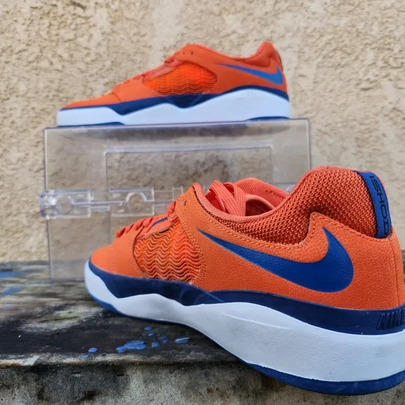 Nike SB Ishod Wair Men's Skateboard Low Top Shoes Blue Orange DZ5648-800