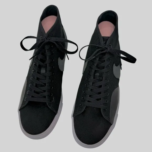 Nike SB Men’s Size 11.5 Skateboard Blazer court Chukka XT Black shoes New