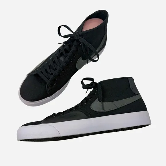 Nike SB Men’s Size 11.5 Skateboard Blazer court Chukka XT Black shoes New