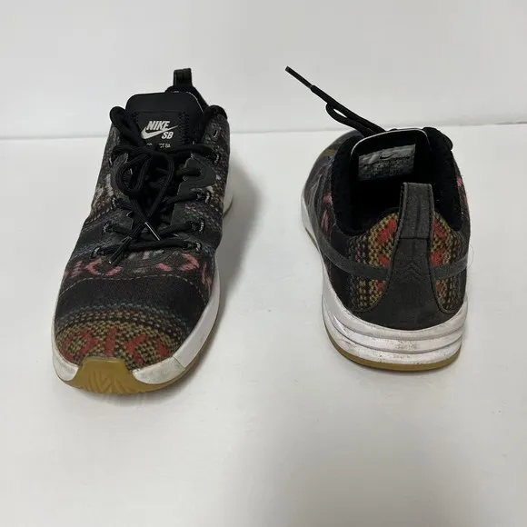 Nike SB Project Skateboard Shoes Size 7.5 BA Lunarlon Hacky Sack Aztec Hippy