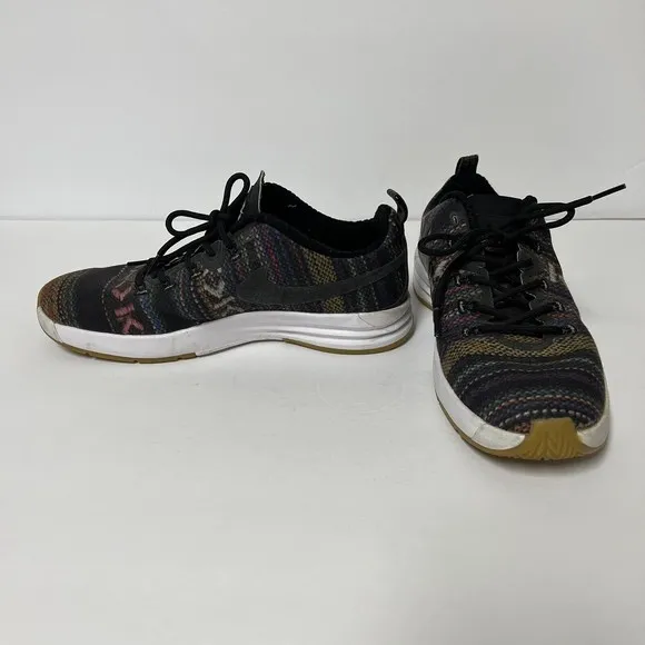 Nike SB Project Skateboard Shoes Size 7.5 BA Lunarlon Hacky Sack Aztec Hippy