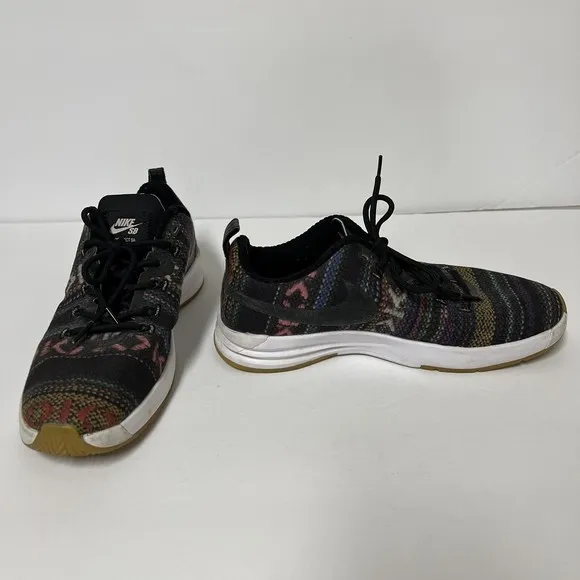 Nike SB Project Skateboard Shoes Size 7.5 BA Lunarlon Hacky Sack Aztec Hippy