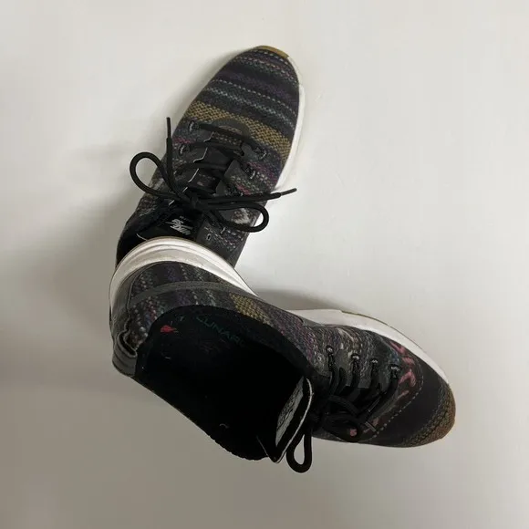 Nike SB Project Skateboard Shoes Size 7.5 BA Lunarlon Hacky Sack Aztec Hippy