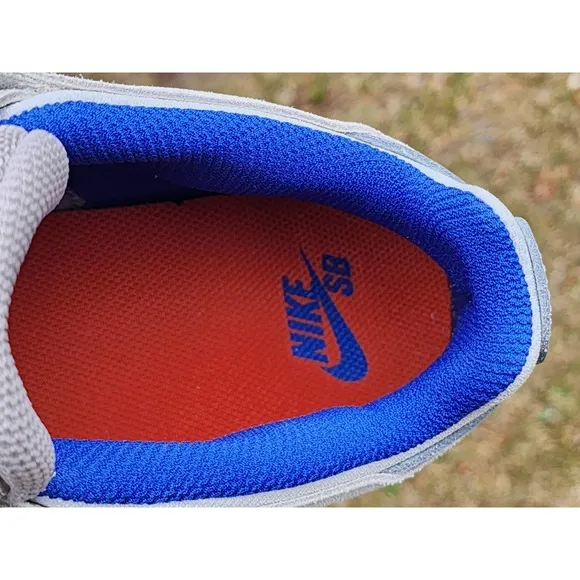 Nike SB Skate Vertebrae Men Sz 12 Cosmic Clay Sail Blue Orange Beige Cream