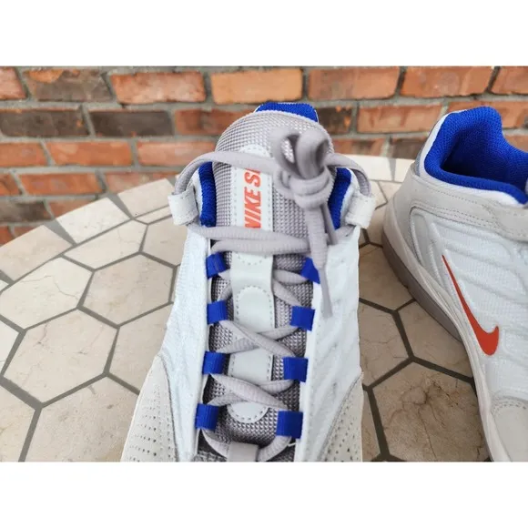 Nike SB Skate Vertebrae Men Sz 12 Cosmic Clay Sail Blue Orange Beige Cream