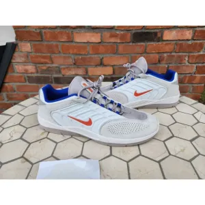 Nike SB Skate Vertebrae Men Sz 12 Cosmic Clay Sail Blue Orange Beige Cream