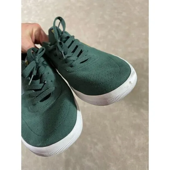 Nike SB Team Mens Classic Shoes Midnight Green Yellow Ochre White Size 11.5
