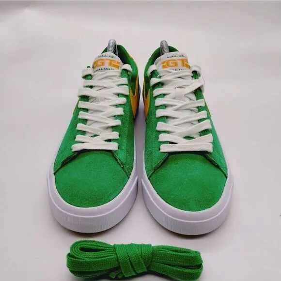 Nike SB Zoom Blazer Low Pro GT Lucky Green Skateboard Shoes Mens‎ Size 8.5