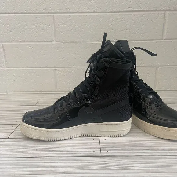Nike SF Air Force‎ 1 High Ruby Rose Black Boots AJ0963-001 Womens 7