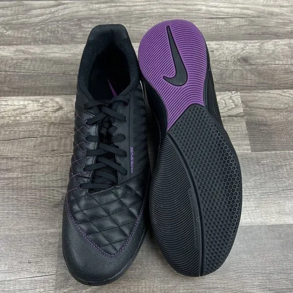 Nike Shoes Lunar Gato II 2 Indoor Soccer Futbol Black 580456-007 Mens Size 12
