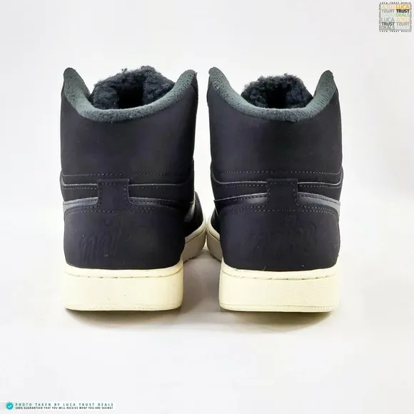 Nike Sneakers Ebernon Mid SE Black Sail Womens Shoes Size 11 - AV2478-001